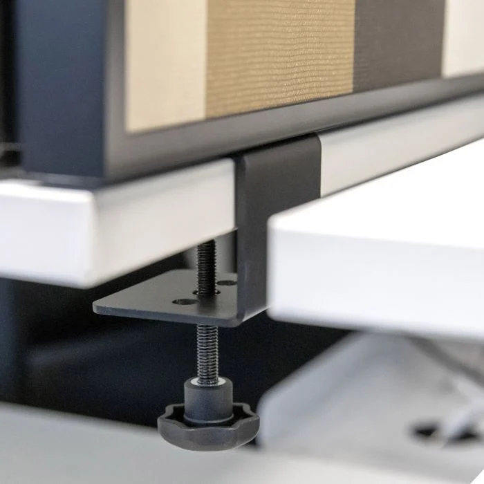 Acoustic desk divider
