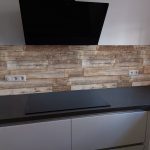 Holzdruck - Küchenrückwand