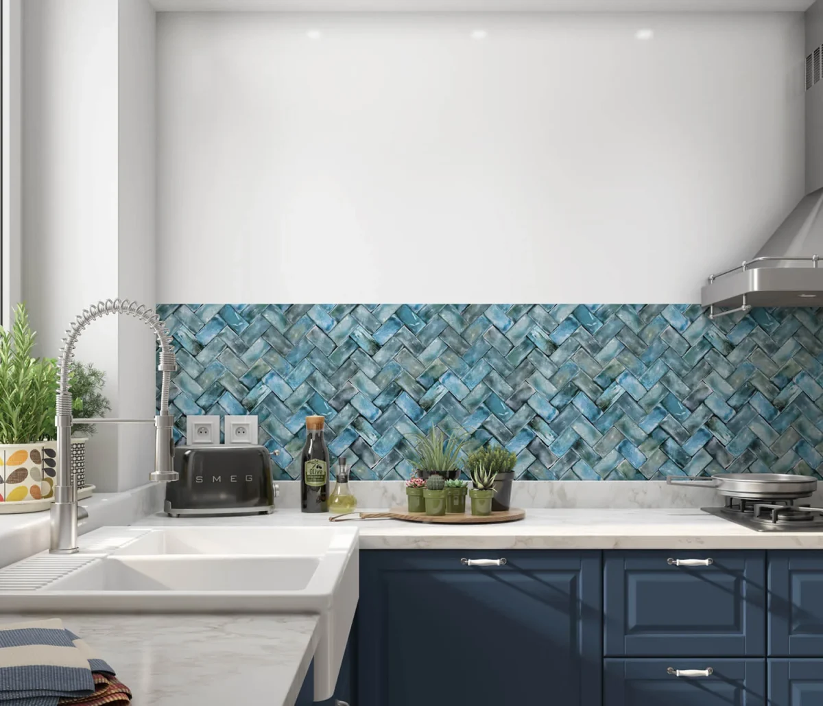 Kitchen splashback with print - DW1061