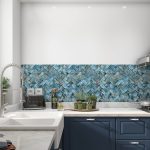 Kitchen splashback with print - DW1061