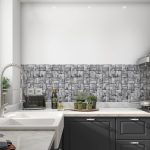 Kitchen splashback with print - DW1066