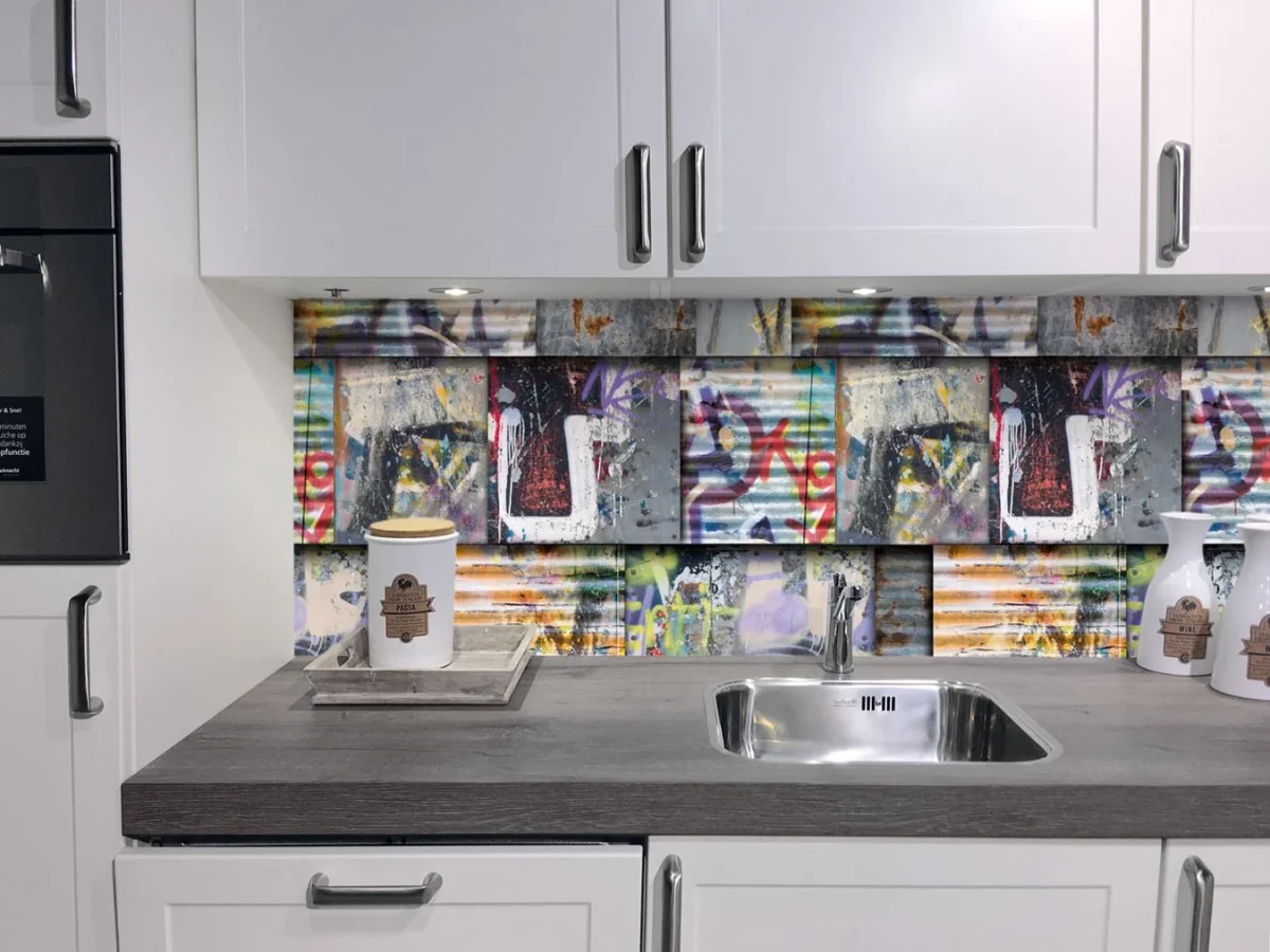Crédence de cuisine - Stoer graffiti design