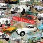 Crédence de cuisine - Amsterdam Cars — Staal