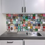 Keukenwand - Numbers