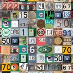 Keukenwand - Numbers — Staal