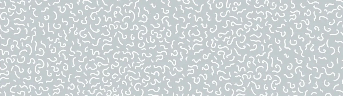 Stripes Design backsplash DW3003 with white curl shapes on mint green background