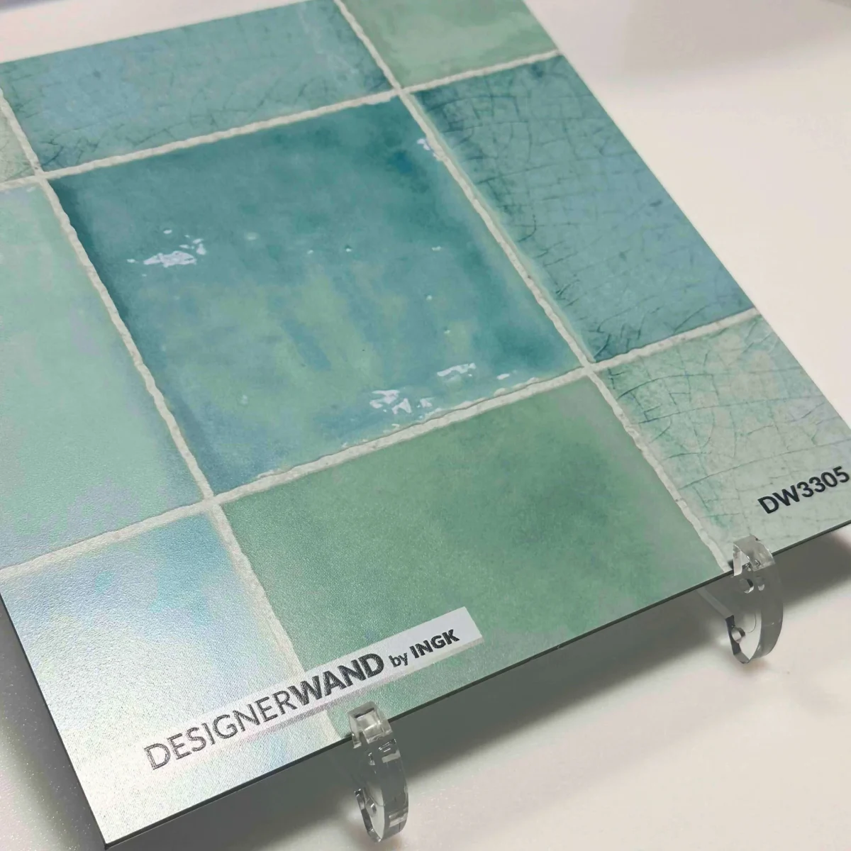 Muster der DW3305 Opal antiken Fliesen Küchenrückwand in türkisem Zellige-Stil