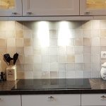 Antike Fliesen-Rückwand - Swirl