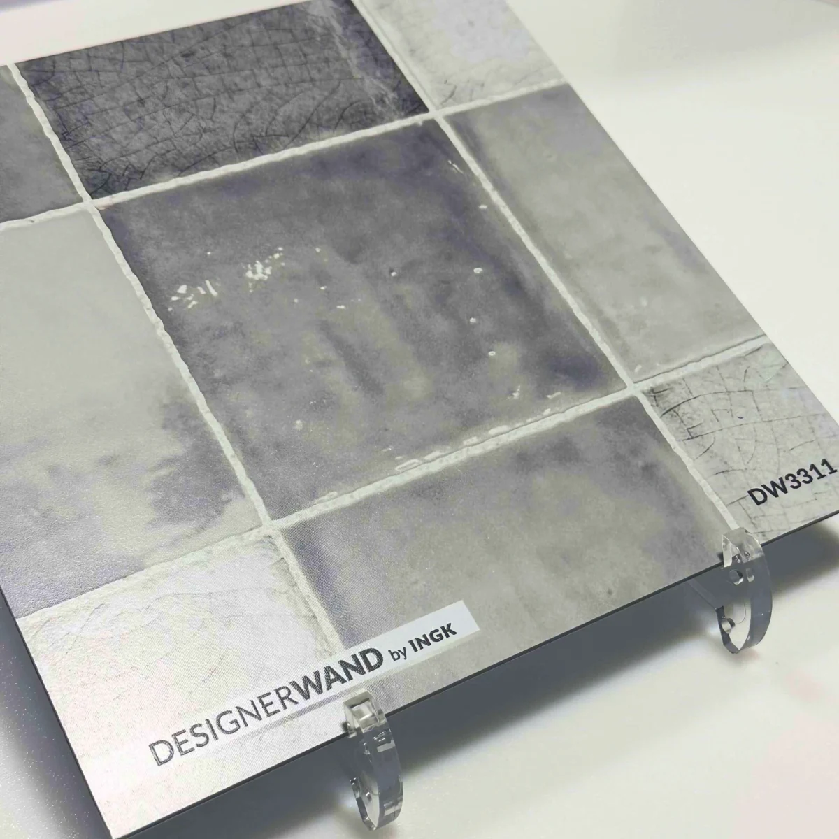 Muster der DW3311 Star Dust antiken Fliesen Küchenrückwand in Hellgrau und Anthrazit