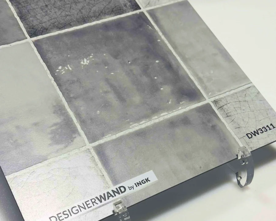 Muster der DW3311 Star Dust antiken Fliesen Küchenrückwand in Hellgrau und Anthrazit