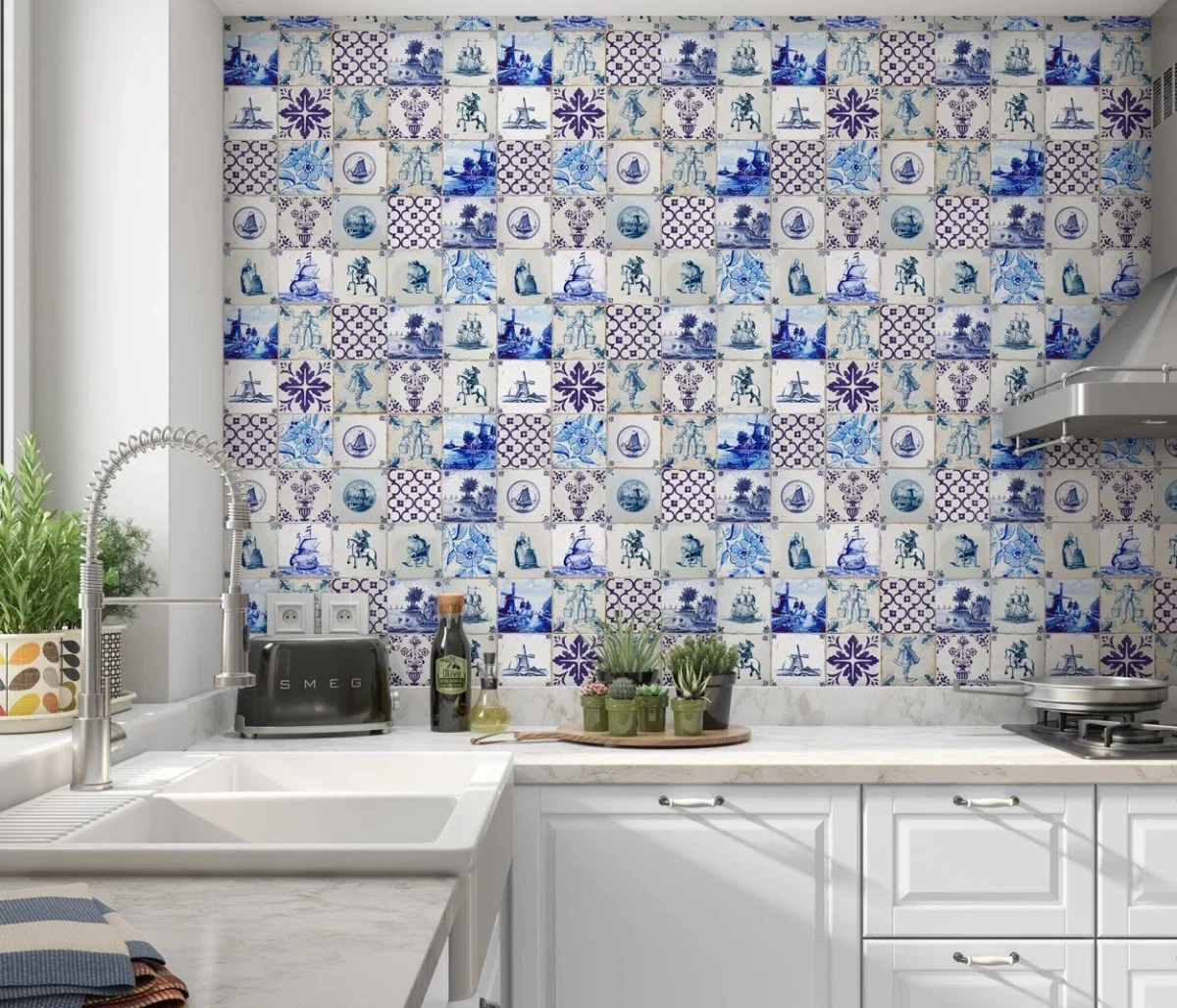 Old Dutch Tiles - DW3314