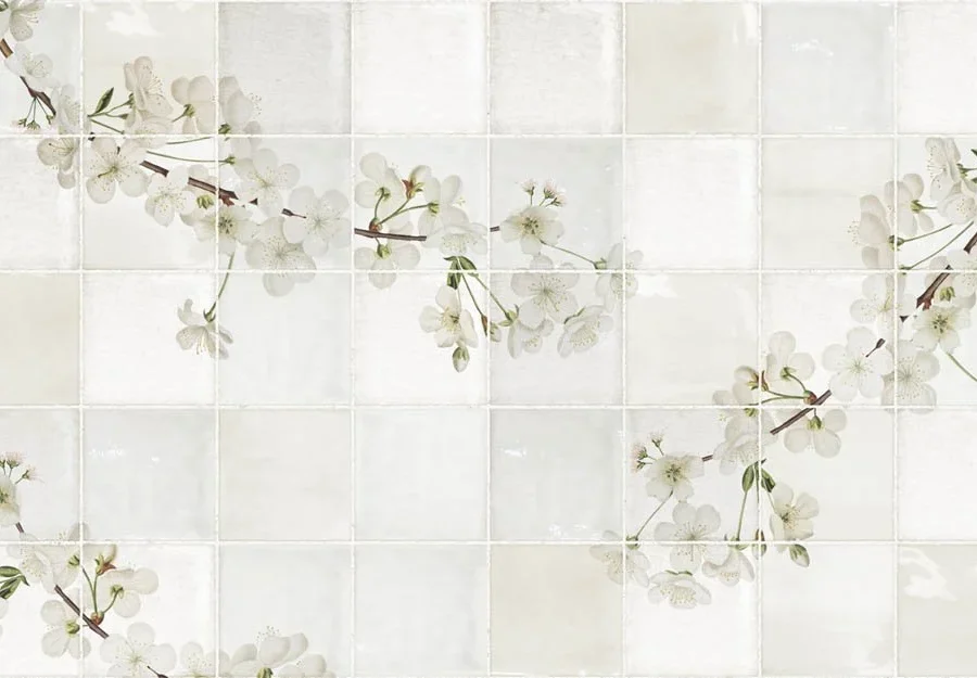 Design carrelage antique avec Blossom