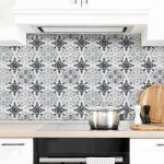 Crédence de cuisine avec impression - Mandela