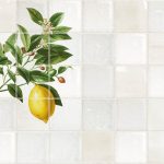 Keukenwand met print - Antiek Tegel Design - Citroen