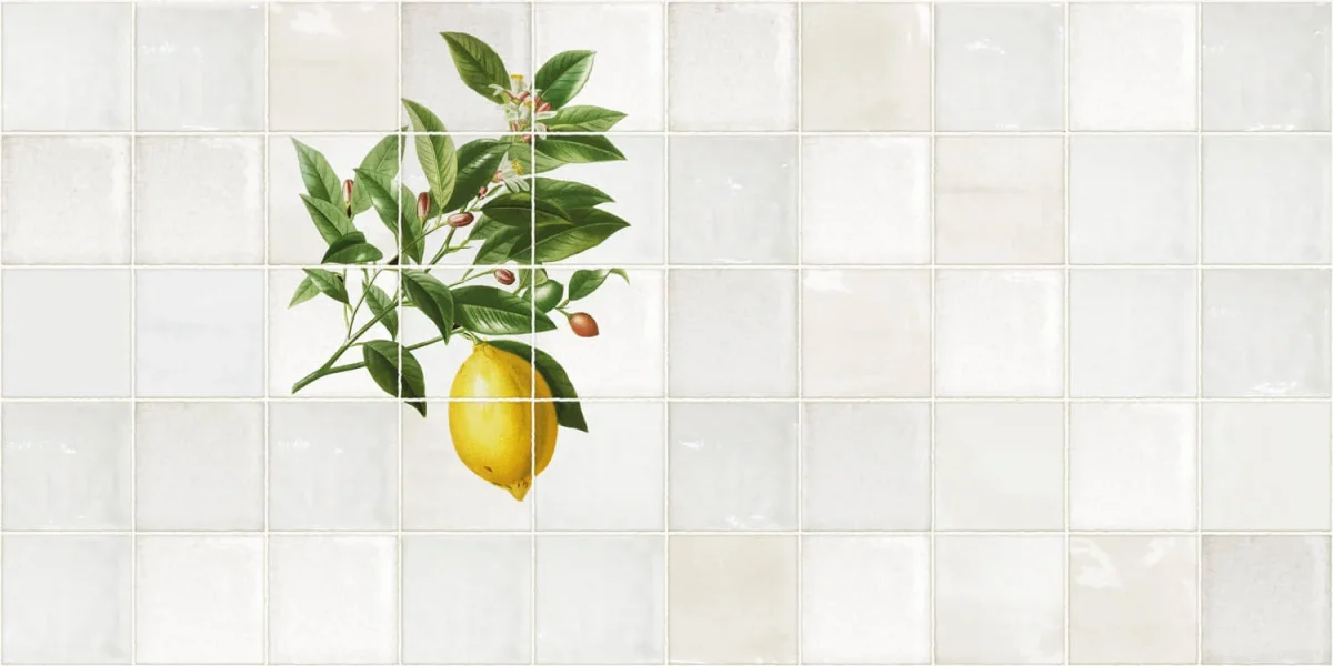 Carrelage Antique Citron - Échantillon Crédence DW3339