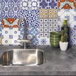 Küchenrückwand mit Druck - Fliesendesign