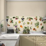 Vintage Fruit - Backsplash with print - Extra motief