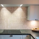 Kitchen splashback - Koffie koffie melk wit