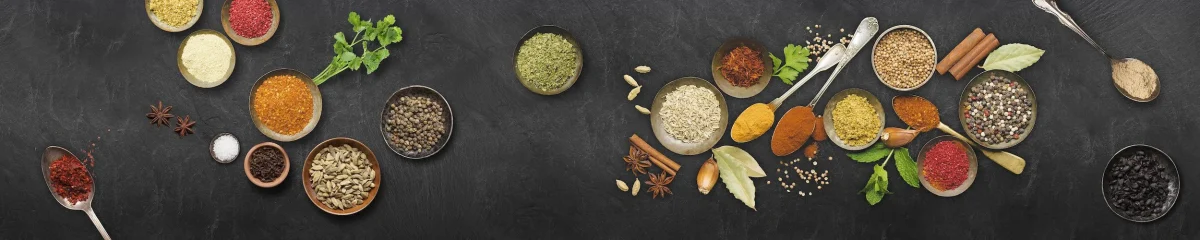 Kitchen splashback - Spices India Love- slate