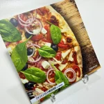 Pizza auf Holz - Küchenrückwand — Staal