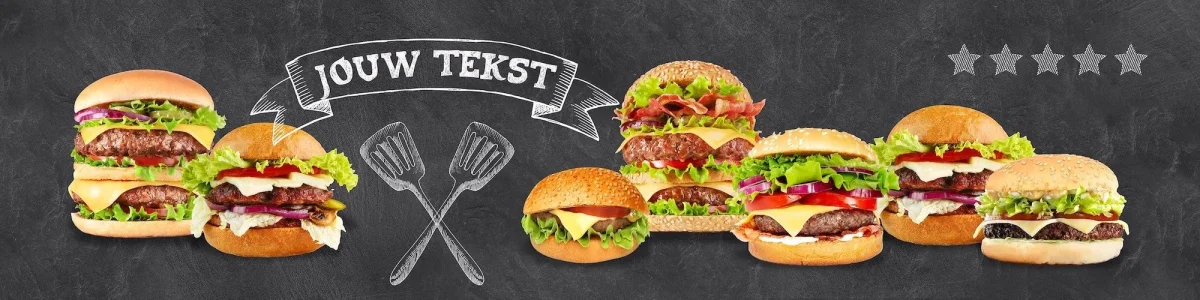 Burger Party - Küchenrückwand