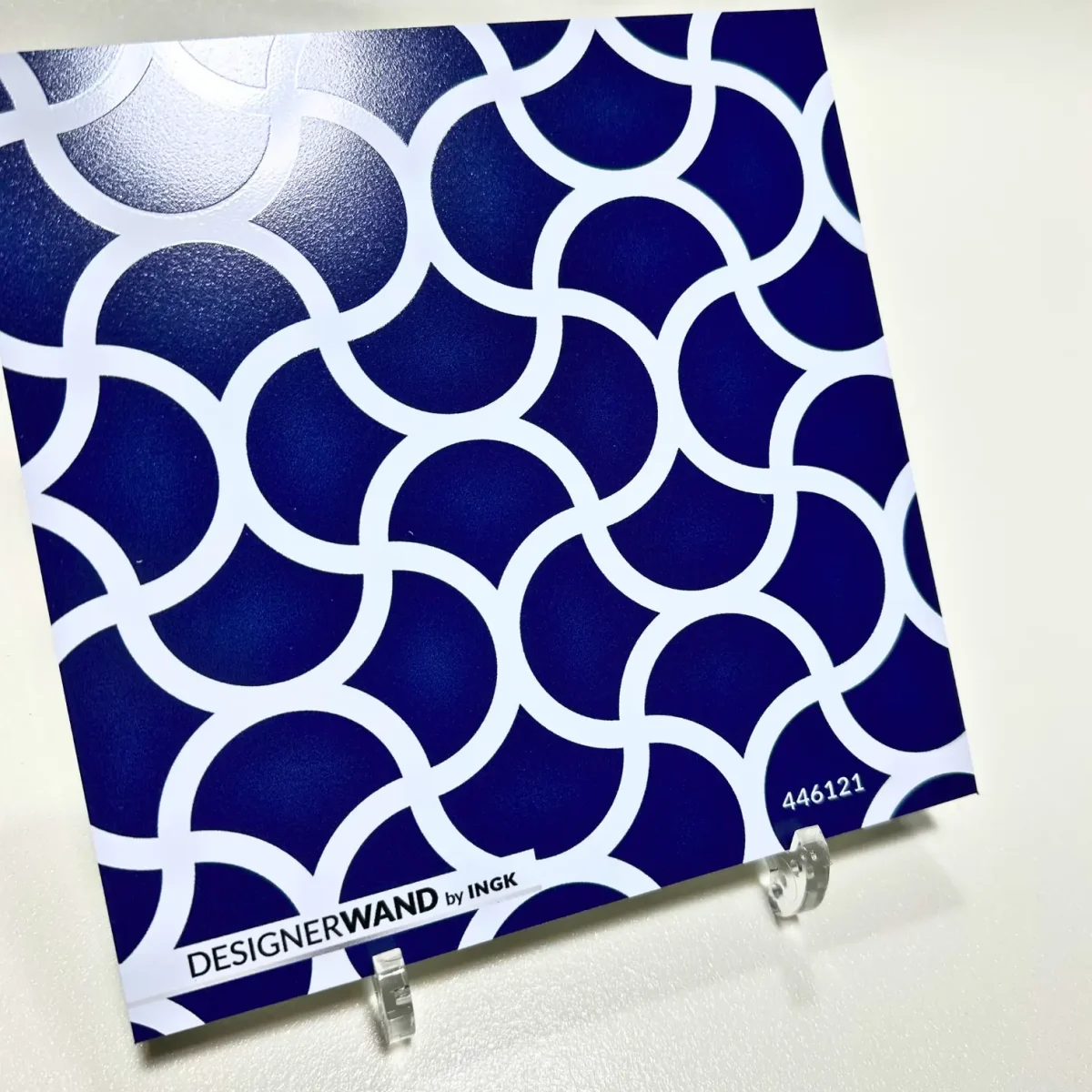 Keuken achterwand staal DW446121 marrakech blue