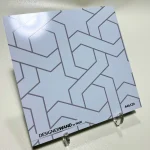 Crédence de cuisine avec impression - Granada Argent — Staal