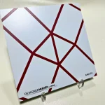 Crédence de cuisine avec impression - Nador Or Rose — Staal