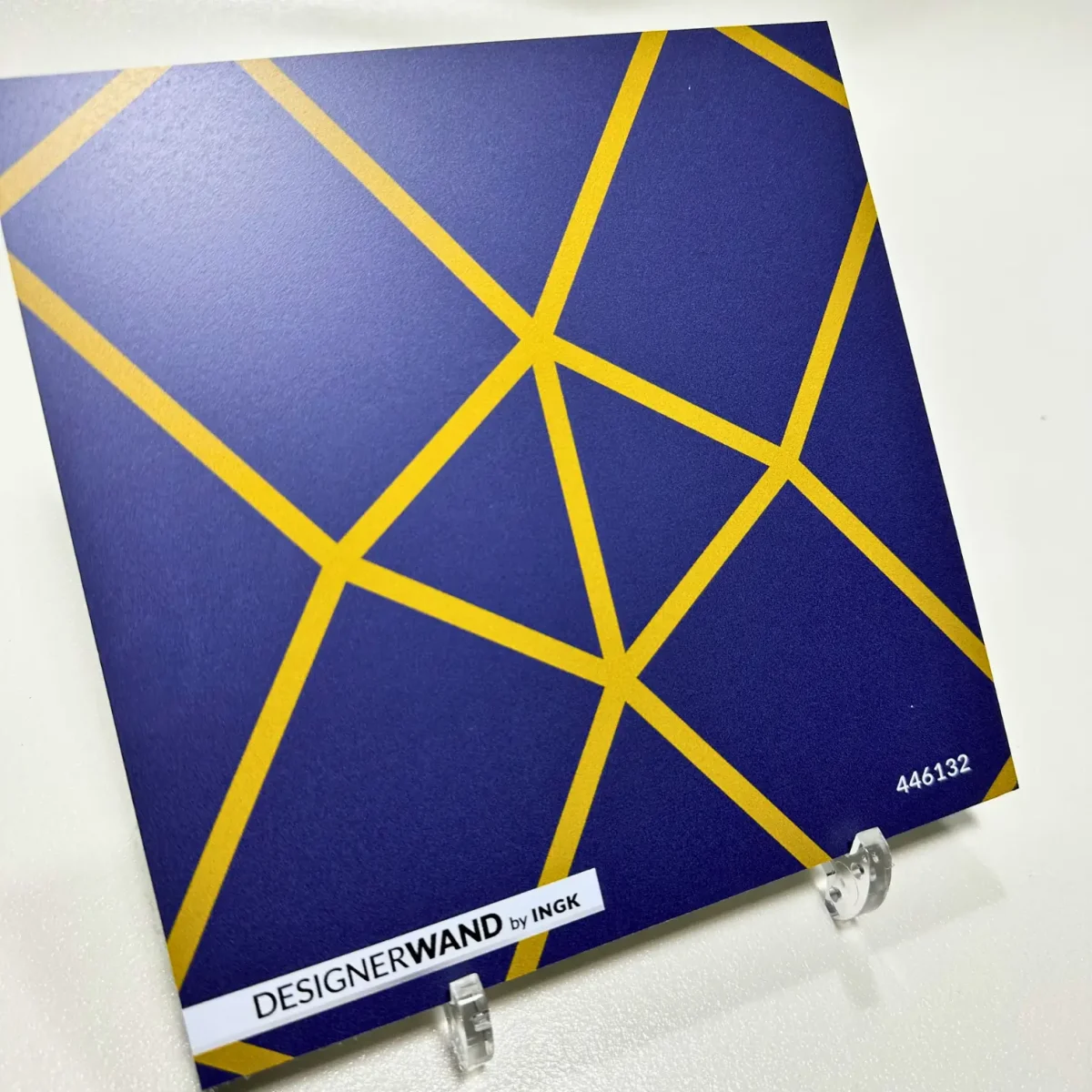 Keuken achterwand staal DW446132 nador blue goud