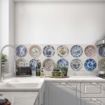 Keukenwand met print - Wandborden Rijksmuseum