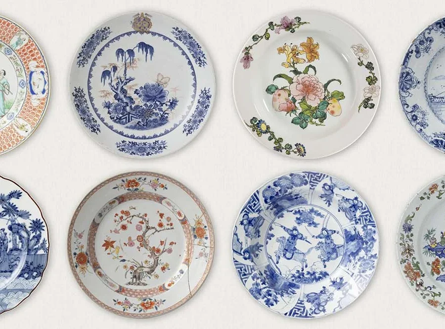 Kitchen splashback with print - Wall Plates Rijksmuseum