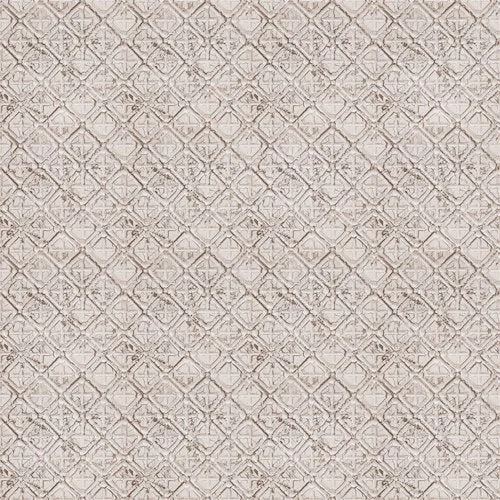 Textur-Küchenrückwand DW6002 mit diagonalem Rautenmuster und ornamentalen Details auf hellem Hintergrund