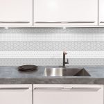 Crédence avec impression - Rayures basiques