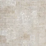 Crédence Ornement Texture DW6023 avec motif patchwork damassé vintage en tons beige et crème