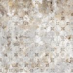 Crédence Carreau Floral Patiné - DW6026 — Staal