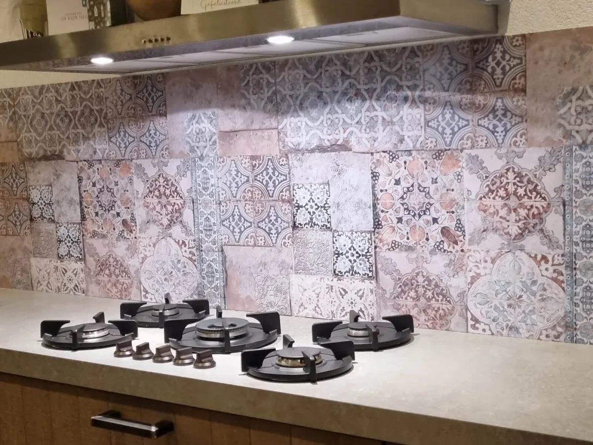 Hollandse tegeltjes spatwand DW6083 voor keuken achterwand