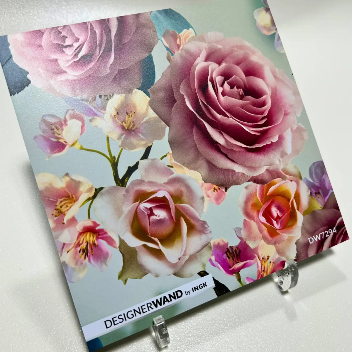 Keuken achterwand staal DW7294 sweet roses