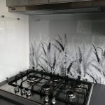 Keukenwand met print - Varens