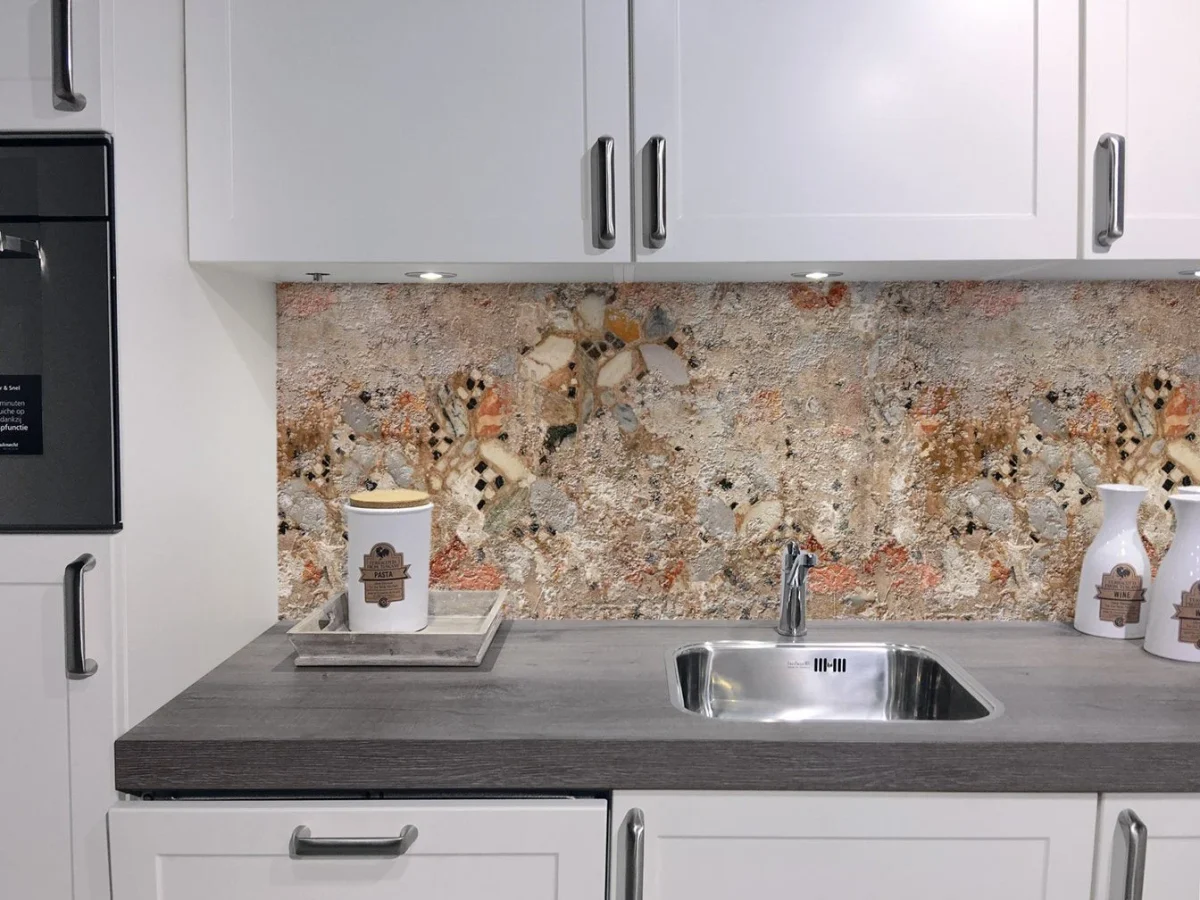 Kitchen splashback - Mosaic / Stucco / Tile