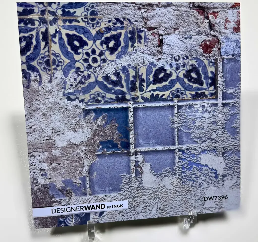 Keuken achterwand staal van het ontwerp DW7396