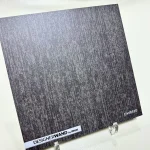 Texture Taupe Dark - Uni Crédence de cuisine — Staal