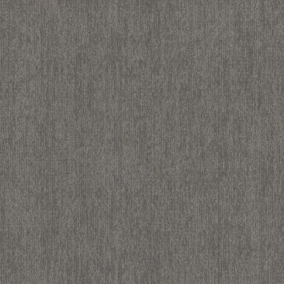 Texture Taupe Dark uni spatwand met geweven linnenpatroon in diep donker taupe