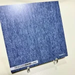 Texture Blue - Uni Küchenrückwand — Staal