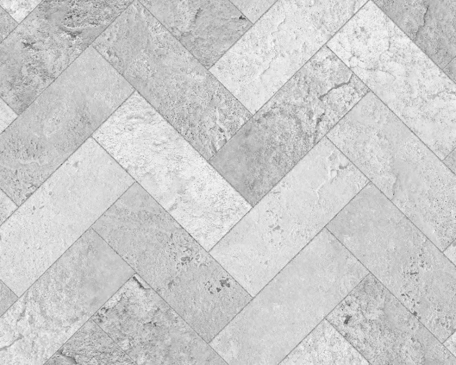 Keukenwand Herringbone Visgraat Tegel Grijs