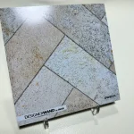 Kitchen splashback Herringbone Tile Beige — Staal