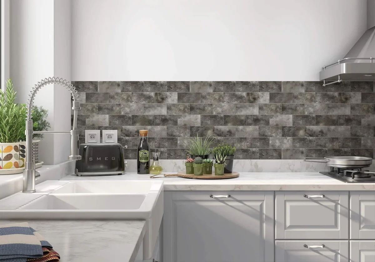 Crédence de cuisine avec impression - Tiless - DW8542