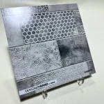 Crédence de cuisine avec impression - Tiless Pattern - DW8550 — Staal