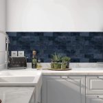 Kitchen splashback with print - Tiless Pattern - DW8551
