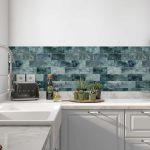 Kitchen splashback with print - Tiless Pattern - DW8550