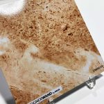 Marmer Zand - Spatwand - DW8610 — Staal